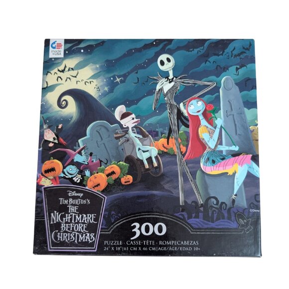 🎃 The Nightmare Before Christmas Puzzle – 300 Pieces (Unopened) - Picture 1 of 2
